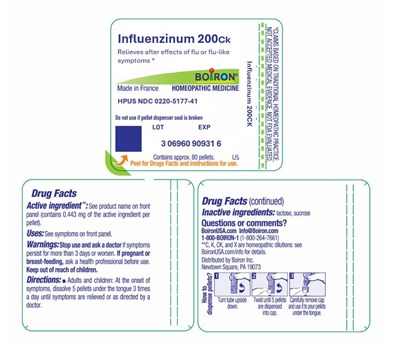 Label (Influenzinum 200ck 0220 5177 41)